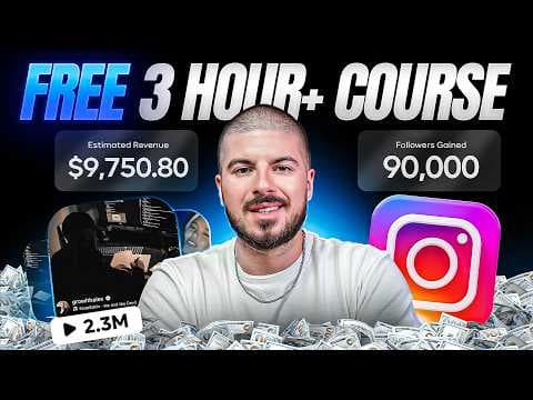 How to Grow on Instagram in 2025 - Full 3hr+ Course thumbnail