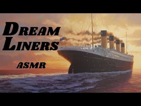 ASMR Sleep Story - History of Transatlantic Liners (Queen Mary, Titanic, Normandie...) thumbnail