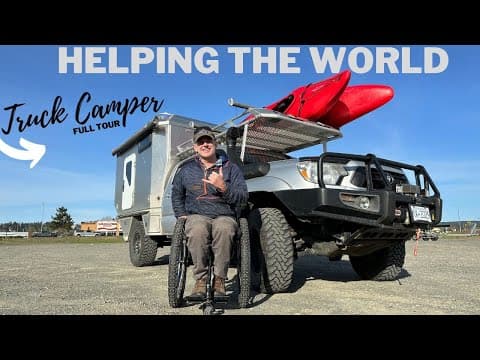 WHO SAID YOU CAN’T DO IT? Building a Unique Tiny Home When Life Says No! | ALUMINUM TRUCK CAMPER thumbnail