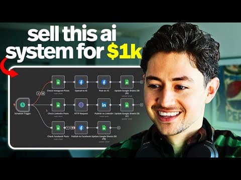 Sell THIS AI Content System for $1K (FREE TEMPLATE) thumbnail