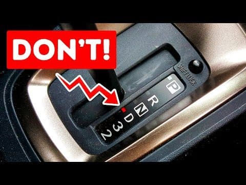 7 Things You Shouldn't Do In an Automatic Transmission Car thumbnail