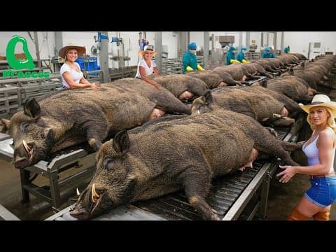 How Jamón Ibérico Is Made – Incredible Pig Raising Techniques For The World's Luxury Meat thumbnail