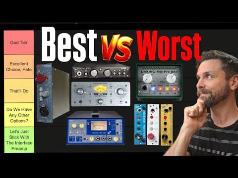 Don't Buy A Preamp Until You See This Tier List! (2025 Edition) thumbnail