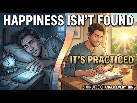 He Woke Up Miserable for Years | 5 Minutes Changed His Entire Life thumbnail