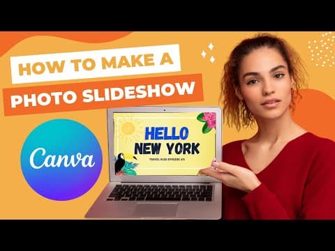 How to Create a Beautiful Photo Slideshow in Canva thumbnail