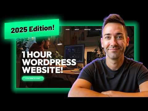 Elementor WordPress Tutorial for Beginners - 2025 Edition! thumbnail