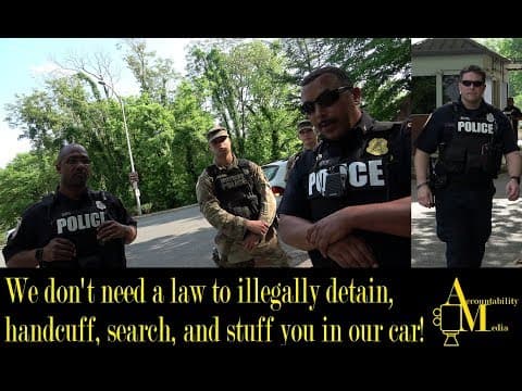 Illegally detained, handcuffed, searched- Joint Base Myer-Henderson Hall thumbnail