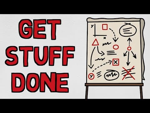 How To Actually Get Things Done (implementation intentions) thumbnail