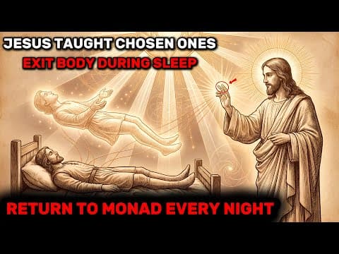 Jesus Taught Chosen Ones To Exit The Body During Sleep — Return To Monad Every Night thumbnail