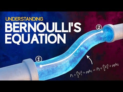 Understanding Bernoulli's Equation thumbnail