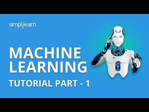 Machine Learning Tutorial Part - 1 | Machine Learning Tutorial For Beginners  Part - 1 | Simplilearn thumbnail