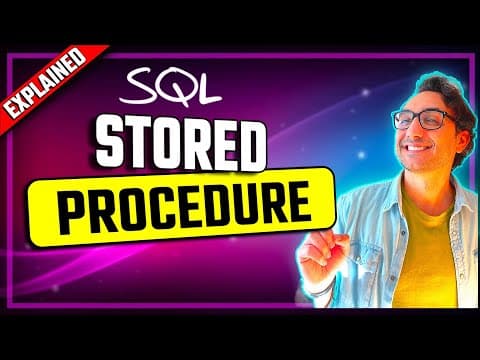 SQL Stored Procedure (Visually Explained) | Comprehensive Guide | #SQL Course 33 thumbnail