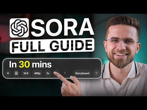 Ultimate SORA Guide 2026: How To Use Sora For Beginners thumbnail