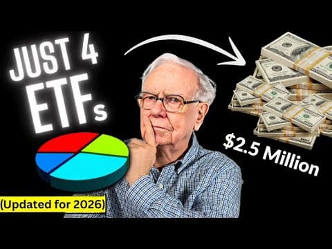 Warren Buffett: The Only 4 ETFs I'd Buy If I Lost Everything Tomorrow thumbnail