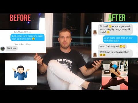 How To Text a Girl Like a Pro - Beginner Vs Advanced Text Game Examples thumbnail