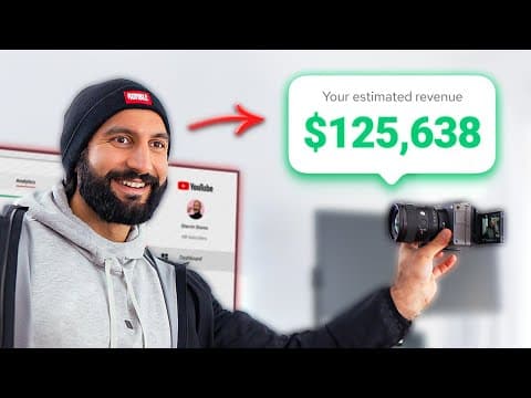 He Makes $125,000/year As A Niche YouTuber thumbnail