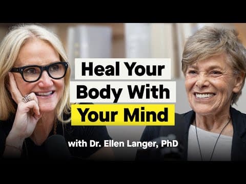 How to Use Your Mind to Heal Your Body With the #1 Harvard Psychologist thumbnail