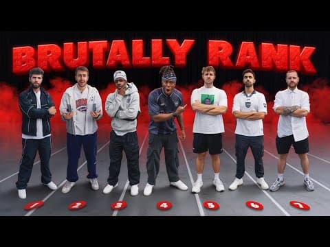 SIDEMEN BRUTALLY RANK: REVERSE PARANOIA EDITION thumbnail