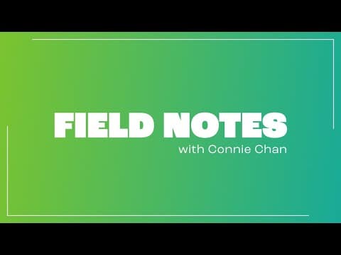 Introducing Field Notes by Connie Chan thumbnail