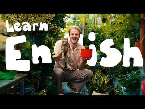 LEARN ENGLISH while I buy a plant 🌱 go for coffee ☕️ and cook pasta 🍝  Comprehensible Input thumbnail