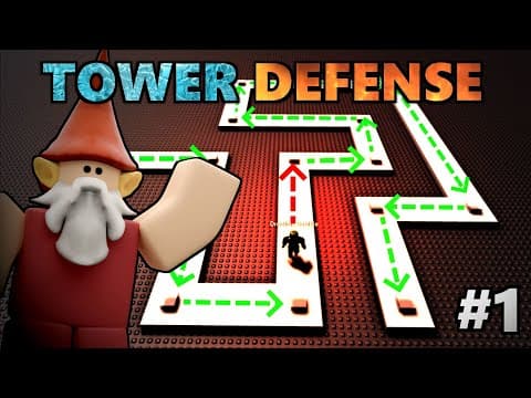 How to make a Tower Defense Game -  #1 Path Navigation thumbnail