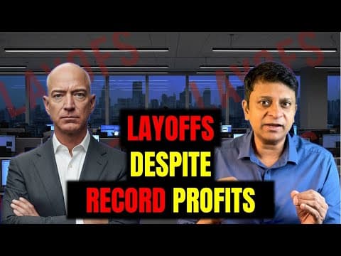 Amazon Makes Big Bucks, Sacks 16,000 | Aunindyo's Take E10 thumbnail