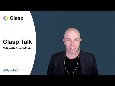 How to Master M&A and Network Globally: Strategies for Tech Founders | Shawn Flynn | Glasp Talk #40 thumbnail