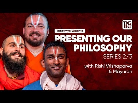 The Vedanta of Paramahamsa Vishwananda - Tadatmya Vedanta Series 2/3 | Thinking Bhakti Podcast EP28 thumbnail