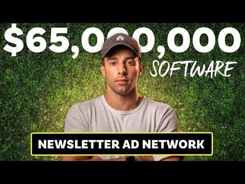 How To Make $500,000 A Month In SAAS - Beehiiv Founder thumbnail