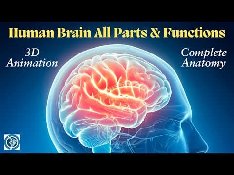 Human Brain Anatomy Revealed in 3D! All Parts and Functions thumbnail