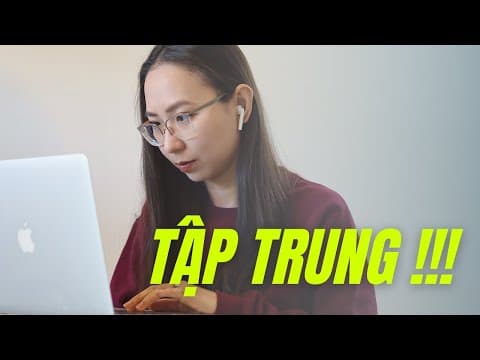 Tập trung tuyệt đối trong thế giới ồn ào thumbnail