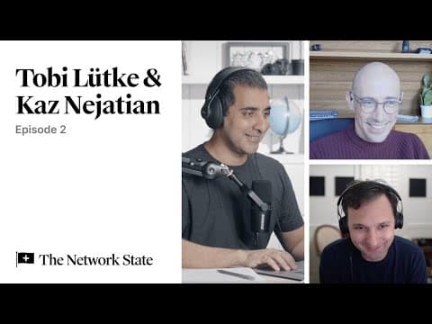 Tobi Lütke & Kaz Nejatian on Shopify's Country-Sized Economy | Network State Podcast with Balaji #2 thumbnail
