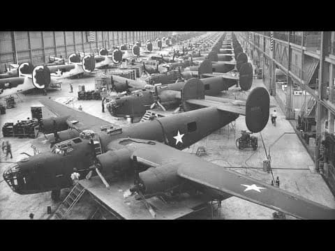 German Spies Were Shocked Ford Built A 1.5 Million Part Bomber Every 63 Minutes thumbnail