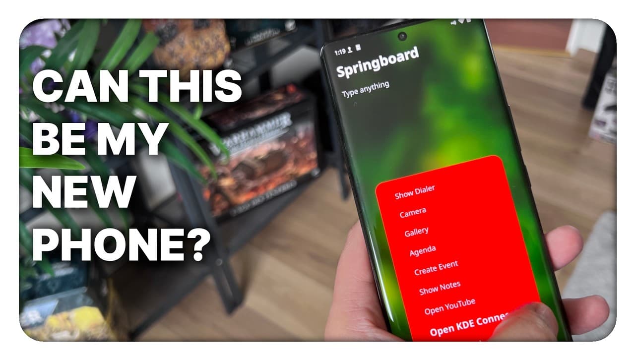 YouTube video player