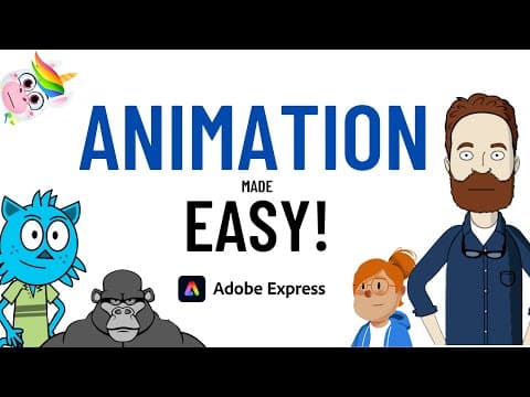 How to Create Animations with Your Voice in Adobe Express thumbnail