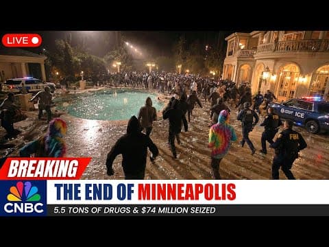 1 MIN AGO: FBI & ICE STORM Minneapolis — 5.5 Tons, $74 Million SEIZED & Judge EXPOSED thumbnail