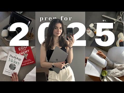2025 RESET with me | goal setting, planning, declutter, ultimate reset thumbnail