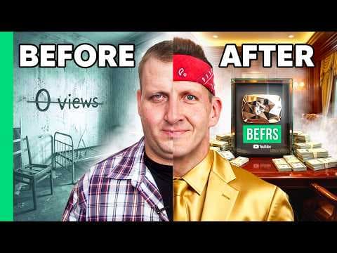 From Fat and Broke to Youtube Millionaire!! thumbnail
