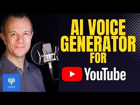 How to Create Realistic AI Voiceovers for YouTube thumbnail