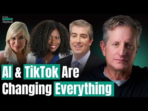 Inside Publishing’s Big Shakeup: AI, TikTok & the Battle Ahead | The Real Eisman Playbook Episode 34 thumbnail