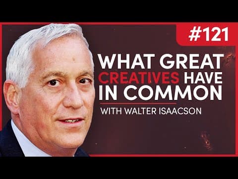What You Can Learn From History's Greatest Innovators | Walter Isaacson | The Knowledge Project 121 thumbnail