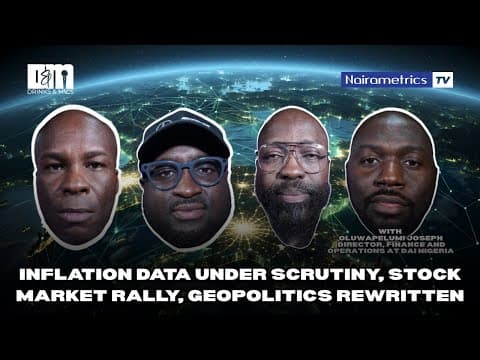 Inflation Data Under Scrutiny, Stock Market Rally, Geopolitics Rewritten thumbnail