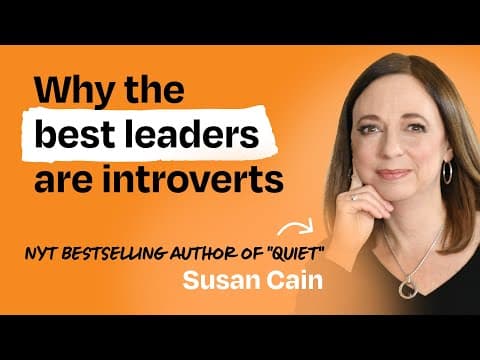 The hidden power of introverts: How to thrive without changing who you are | Susan Cain thumbnail