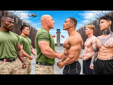 US MARINES VS FITNESS INFLUENCERS (Who is Stronger?) thumbnail