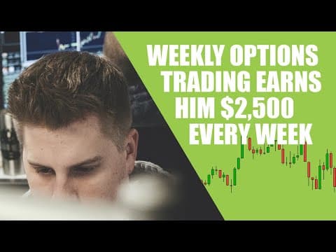 Weekly Options Trading Earns Him $2,500 Every Week (but he's missing something huge) thumbnail