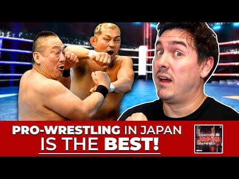 Why Pro-Wrestling in Japan is the BEST in the World! | @AbroadinJapan Podcast #13 thumbnail