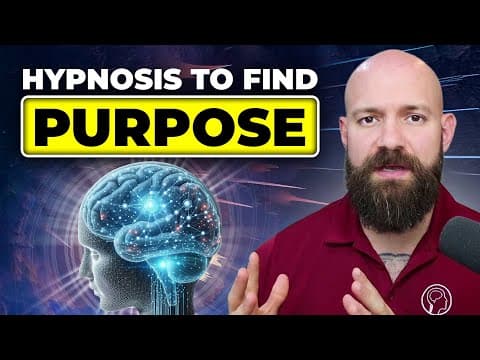 Finding Your Purpose – Guided Hypnosis to Reveal Your True Path | Dom The Hypnotist thumbnail