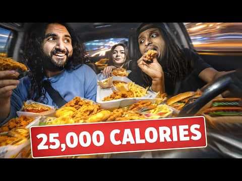 WE JUST BROKE THE DRIVE-THRU WORLD RECORD... (MOST DRIVE-THROUGHS EATEN) thumbnail