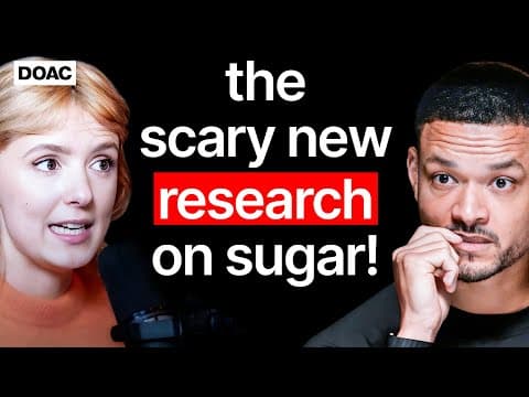 The Scary New Research On Sugar & How They Made You Addicted To It! Jessie Inchauspé | E243 thumbnail