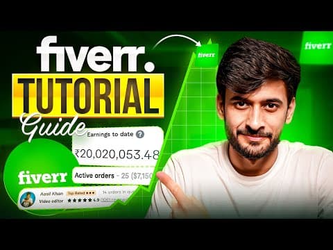 Fiverr Tutorial for Beginners | The Complete Fiverr Guide thumbnail